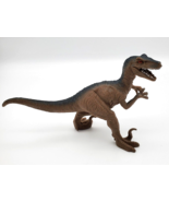 Boley Dinosaur 2019 Velociraptor Figure Open Mouth Brown Toy Collectible... - £6.26 GBP