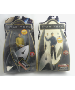 Captain Kirk And Spock Star Trek Galaxy Collection Action Figures 2009 P... - $19.75