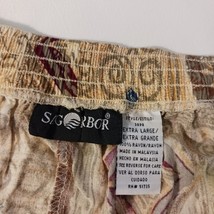 Sag Harbor RN#51735 Women’s Brown Pull-On Skirt Size XL Measured Waist 33" image 4