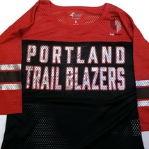 NBA Portland Trail Blazers First Team Mesh Top Womens Size S L GIII For Her Red - £10.40 GBP