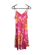 Women&#39;s Size S 100% Silk Sleeveless Camisole Spaghetti Strap Slip Dress ... - $49.00