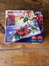 LEGO Marvel Motorcycle Chase Spider-Man vs. Venom Doc Ock Dr Octopus. 76275 - £9.83 GBP