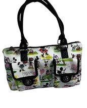 Disney Parks Mickey &amp; Minnie Comic Tote Satchel Purse Handbag - $61.60 CAD