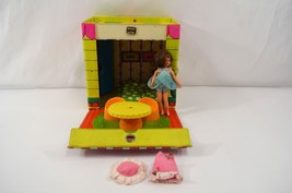 Tutti &amp; Chris House-Mate Doll House Case + Doll 1966 Mattel Barbie - £148.34 GBP