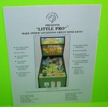 Little Pro Arcade Game Flyer Mechanical Golf Putting Simulator Bromley 1990 - £22.80 GBP