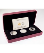 2018 Royal Canadian Mint Silver 3-Coin Lore Set w/ Box, Case, and CoA - €401,34 EUR