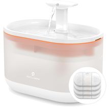 Whisper-Quiet 2.1L Cat Water Dispenser - BPA-Free with Visible Water Window - $82.12