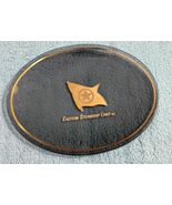 Vintage 1960s Eastern Steamship Lines 8&quot; Amber Tray - $28.01 CAD