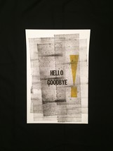 Letterpress Print: Hello Goodbye 3 (11&quot; x 17&quot;) - $25.00