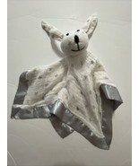 Aden + Anais Bunny Rabbit Lovey Security Blanket Musy Mate Gray Stars Silver - $35.15