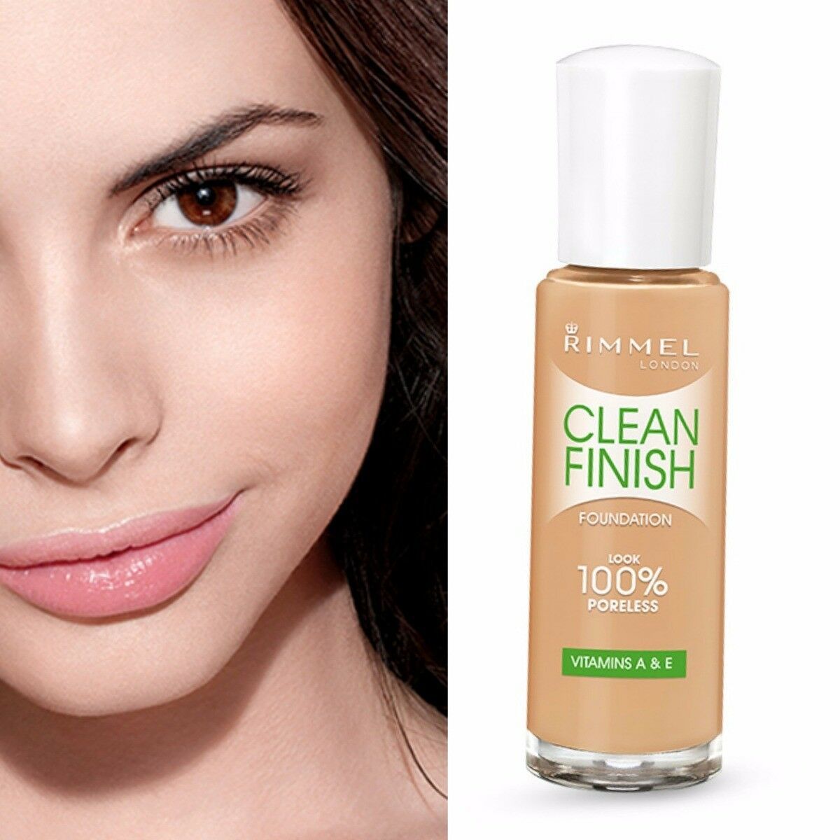BUY 1 GET 1 AT 20% OFF (Add 2 To Cart) Rimmel Clean Finish Foundation (CHOOSE) - $7.67 - $18.47