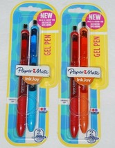 PaperMate 1961831 InkJoy Gel Pens Medium Point 2-Pack Lot of 2 NEW - £2.89 GBP
