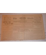 New York World, Aug. 29, 1898 - Pres. McKinley to Investigate Soldier De... - $299.35 MXN