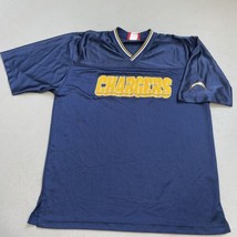 NFL Team Apparel Adult Large Chargers Jersey Shirt Mens Plain - $19.79