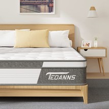 Full Size Mattress, Teoanns 10 Inch Memory Foam Mattress Bed, 100 Nights Trial - £182.56 GBP