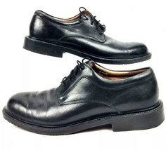 Florsheim Leather Dress Shoes Mens 9.5 Black Comfortech Oxford 18317-01 - $27.71