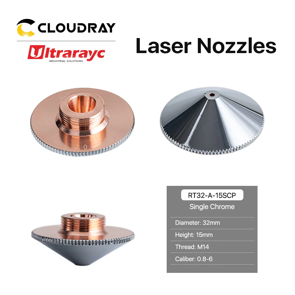 Ultrarayc  Cutting Head Laser Nozzle Single Double Chrome-plated Layers ... - $102.50