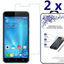[2X] For Asus Zenfone3 Zoom Ze553Kl Ballistic Tempered Glass Screen Prot... - $14.99