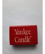 Vtg Matchbox Maroon Cover Yankee Candle Full Box Unstruck Wooden Memorab... - £4.26 GBP