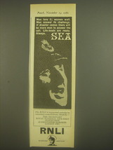 1962 RNLI Royal National Life-Boat Institution Ad - Men love it; women wait - £14.82 GBP