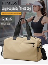 Large-capacity travel bag fitness bag, dry and wet separation sports bag - $36.99