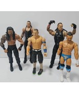 Mattel WWE  Wrestling Action Figure Lot of 5 Underaker John Cena Reigns ... - $24.70