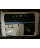 Ralph Lauren Medium Density Jumbo Standard/Queen Pillows, Fresh Sets Of ... - £37.06 GBP