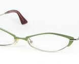 JF Rey J2001 13/47 Grün / Silber Brille Brillenrahmen 53-15-140mm Frankr... - $76.22