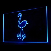 210063B Flamingo Animals Responsible Simple Dedicated Shelter Hot LED Light Sign - £17.17 GBP