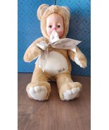 Madame Alexander Hug Me Teddy  1999 Beige My First Stuffed Animal Plush ... - $52.13 CAD