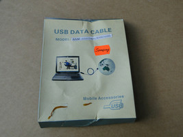 USB Data Cable for Samsung SGH D500 D600 X800 X700 X680 X460 X500 E350 E730 NOS - £9.49 GBP