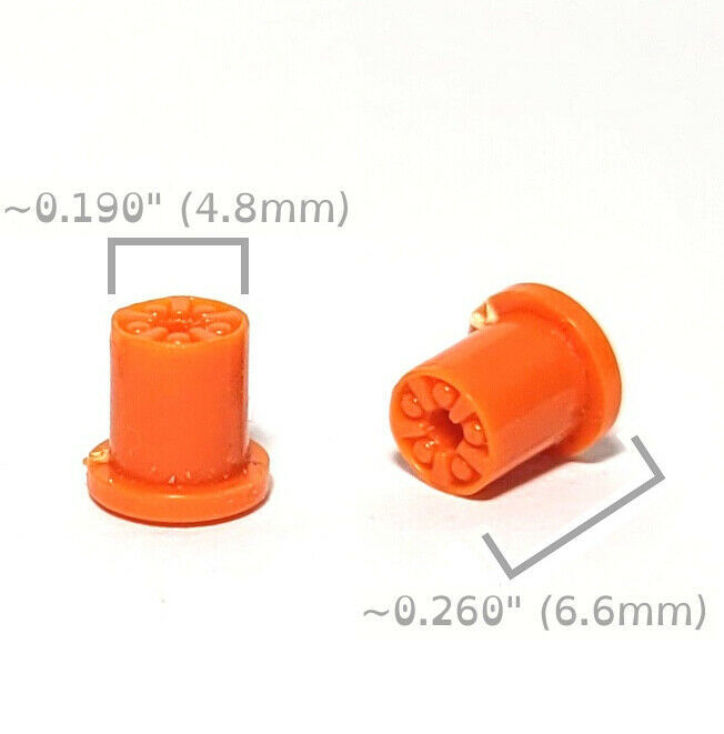 2pc BTO Newly Made Aurora T-Jet TUFF ONES Style HO Slot Car Rear Wheels ... - $1.49