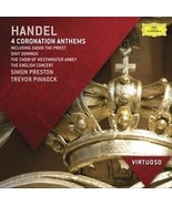 Handel: 4 Coronation Anthems: Westminster Abbey Choir Mint Import CD + b... - £8.88 GBP