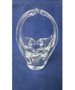 Vintage Crystal Murano Italy Glass Basket Ashtray Brand Creazioni Silves... - £22.15 GBP