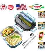 Multifunctional Stainless Steel Adult Bento Box – Perfect for Home and O... - $44.74 CAD