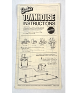 Vintage Barbie Townhouse 1975 Original Instruction Manual Directions - $355.68 MXN