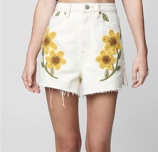 Blank NYC The Reeve Shorts in Ray of Sunshine High Rise Rib Cage Shorts ... - £13.63 GBP