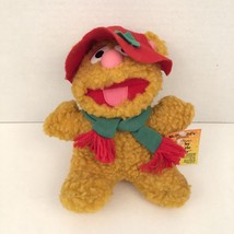 Baby Fozzie Bear Plush Christmas 1987 / 1988 With Tag McDonald’s Stuffed Bear - $8.50