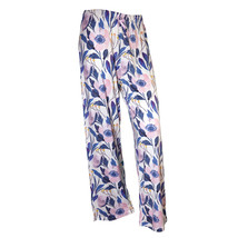 Amanda Blu Large Cool Florals Leopard Pajama Pants - $19.99