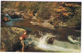 Ontario Postcard Old Fishing Spot Waterfalls - £1.74 GBP