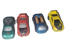 Micro Machines Sports Car with Surf Boards Vtg  Lot Of 4 - £17.25 GBP
