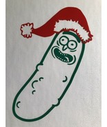 Holidays| Pickle Rick| Santa| Festive| Christmas|Rick|Xmas|Animated|Viny... - £3.16 GBP