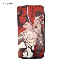 Anime Bungou Stray Dogs Long Purse  Zipper Wallet Money Phone Clutch Bags Cards  - £13.90 GBP