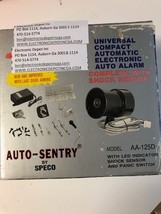 aa-125d Speco compact electronic auto-sentry alarm, aa125d  - $37.70