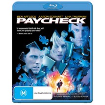 Paycheck Blu-ray | Ben Affleck in a Film by John Woo | Region B - $14.78