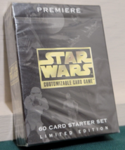 NEW Star Wars Customizable Card Game Premiere Limited Edition 60 Card St... - £25.37 GBP