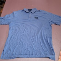 Polo Golf Ralph Lauren Shirt Men XXL 2XL Blue Pined Grand View Lodge Nisswa - $16.67