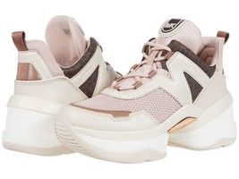 Womens Michael Kors Michael Kors Olympia Trainer Soft Pink 8 M NEW - $169.98