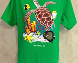 Gulf Shores Alabama Green Turtles Large T-Shirt - $14.58