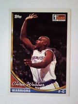 Chris Webber 1994-95 Topps #224 Rookie Golden State Warriors NBA Card - $1.99